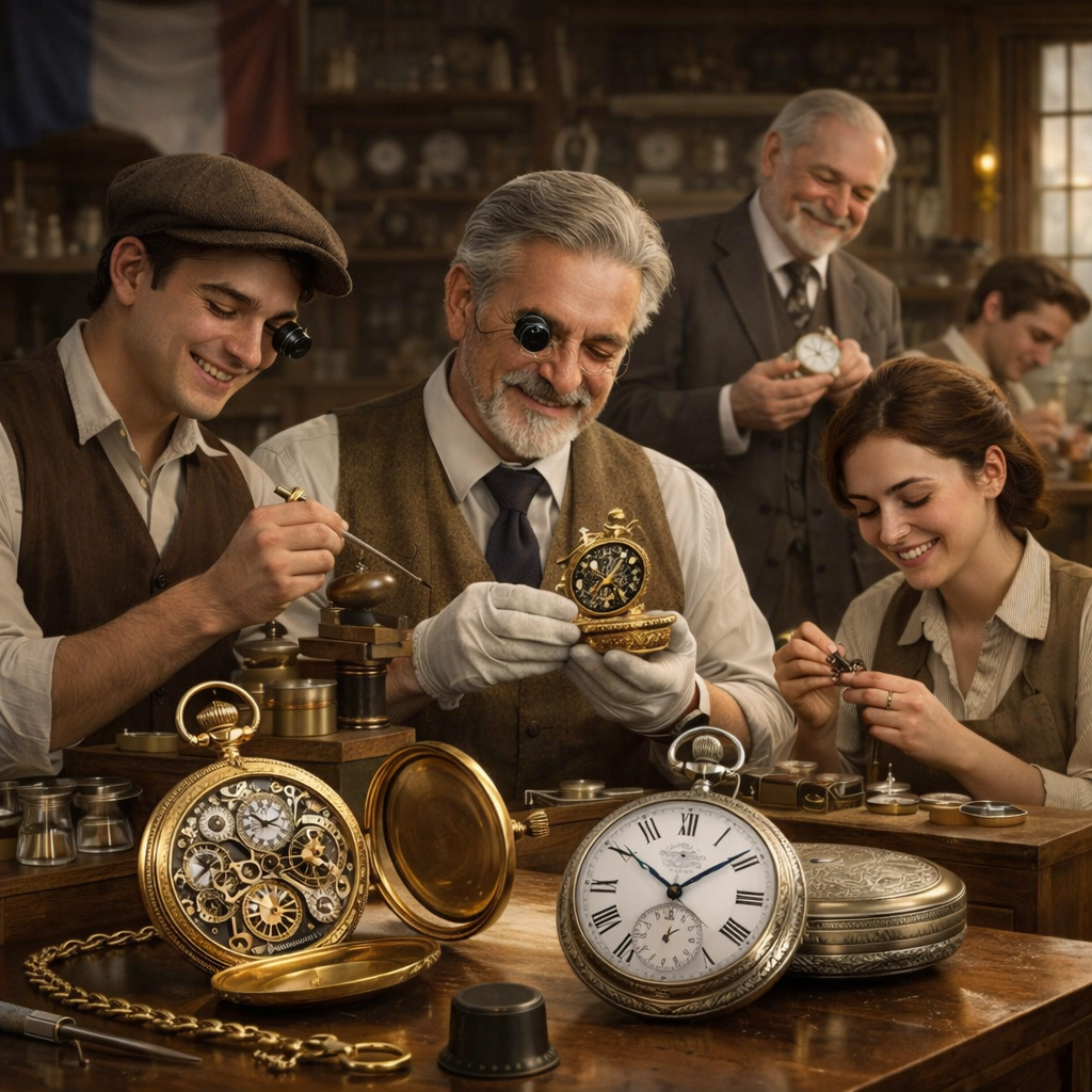 Histoire de la Montre à Gousset : 5 Siècles d'Élégance Horlogère