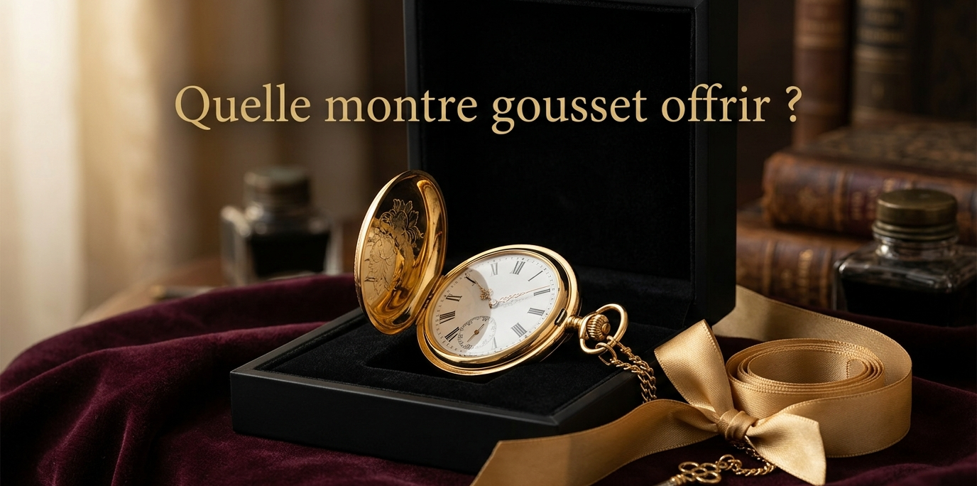 Quelle montre gousset offrir ? Guide par profil et par budget