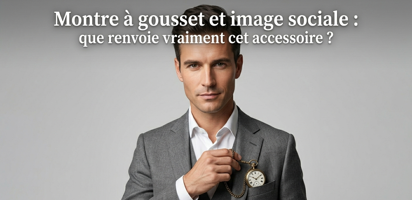 Montre à gousset et image sociale : que renvoie vraiment cet accessoire ?