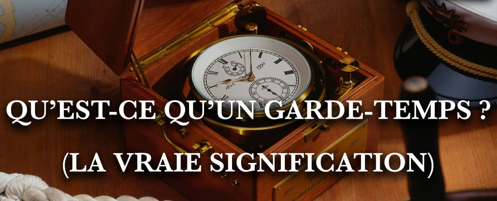 QU’EST-CE QU’UN GARDE-TEMPS ?