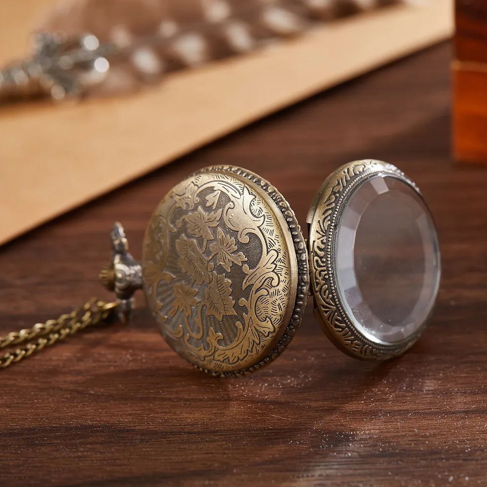 Montre à Gousset Vintage Quartz – Élégance Classique