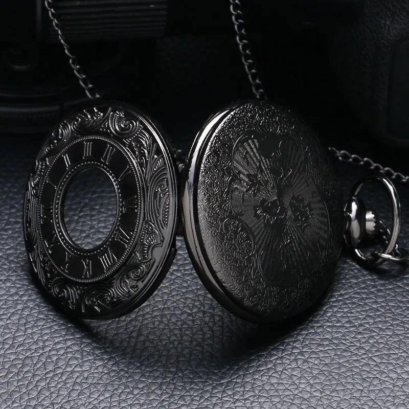 Montre à Gousset Onyx Vintage