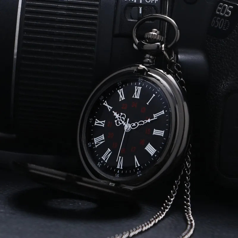 Montre à Gousset Onyx Vintage