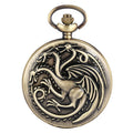 Montre à Gousset Dragon Tricéphale