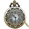 Montre à Gousset Florale Bronze ajouré