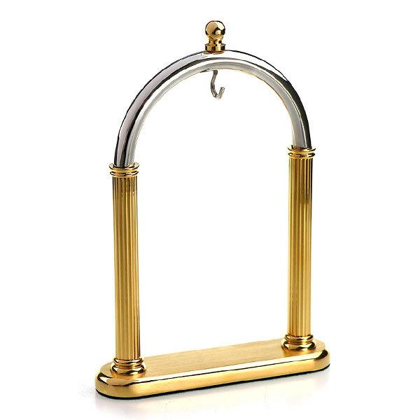 Présentoir Support Montre de Poche Acier Inoxydable Bronze