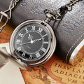 Montre Gousset Quartz Antique Vintage Chiffres Romains